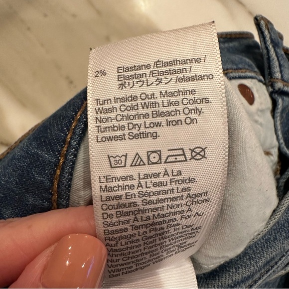 Madewell Cali Demi Boot Cut Women’s Stretch Denim Jeans High Rise Style ND553 25 - Picture 12 of 13